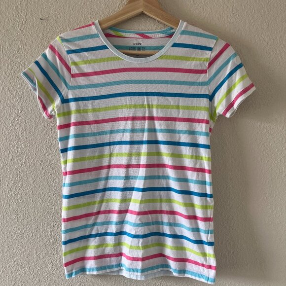 J. Crew Tops - J. Crew Women's The Collector Striped Tee Size XS Style AY581